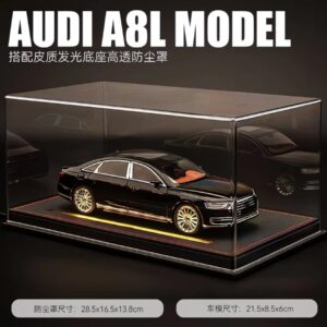 1/24 Audi A8L with Lighted Leather Display Case