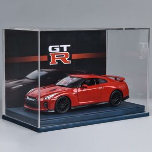 1/24 Nissan GTR Red With Leather Display Case