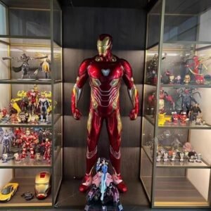 1/1 Scale Iron Man MK50 Statue GK Painted Figure With Led Light And Base