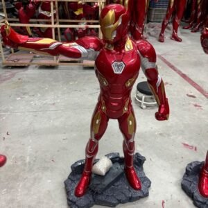 1/2 Scale Iron Man MK50 Statue GK Painted Figure With Led Light And Base
