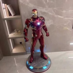 1/2 Scale Iron Man MK46 Statue GK Painted Figure With Led Light And Base
