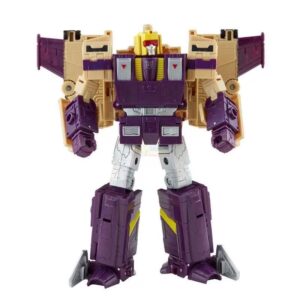 Hasbro Transformers Legacy Leader Class Blitzwing with 3 types of reforms