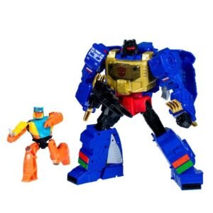 Hasbro Transformers Age of The Primes Leader Class G2 Universe Grimlock and Autobot Wheelie