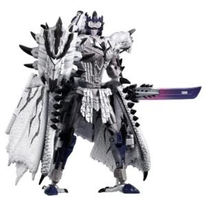 Takara Tomy Silver Rio Reus Prime/Monster Hunter x Transformers