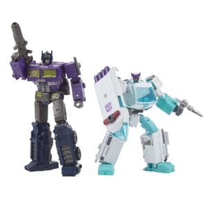 Hasbro Transformers War For Cybertron Selects Shattered Glass Ratchet and Optimus Prime