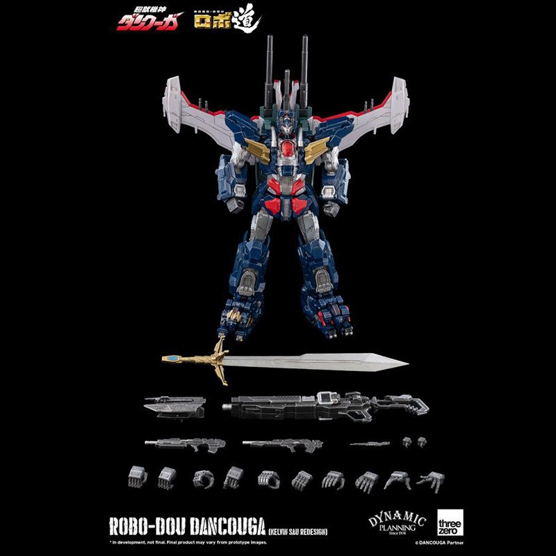 Threezero Super Beast Machine God Dancouga Kelvin Sau Redesign